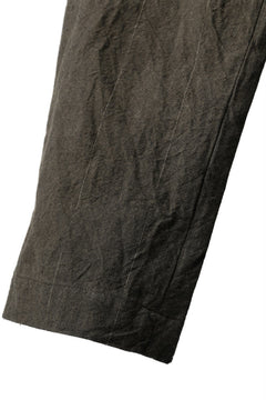 画像をギャラリービューアに読み込む, KLASICA MORROW-OCN TAPERED TROUSERS / IKAT DYED STRIPE COTTON  (CINNAMON)