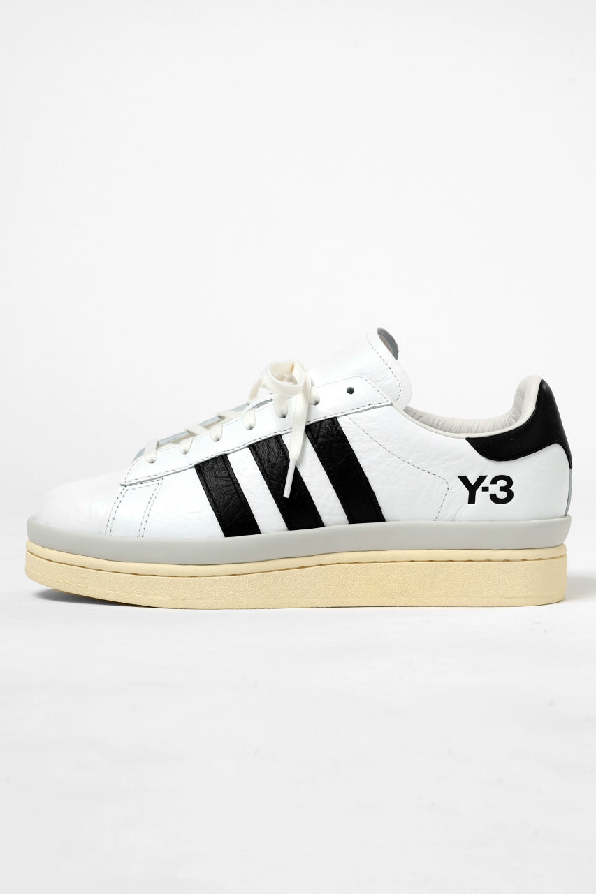 画像をギャラリービューアに読み込む, Y-3 Yohji Yamamoto HICHO LOW SNEAKERS (WHITE/BLACK/GREY)