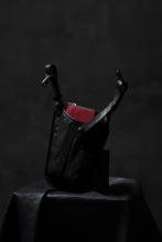 Load image into Gallery viewer, ISAMU KATAYAMA BACKLASH WAIST HANG BAG / DOUBLE-SHOULDER OBJECT DYED (BLACK)