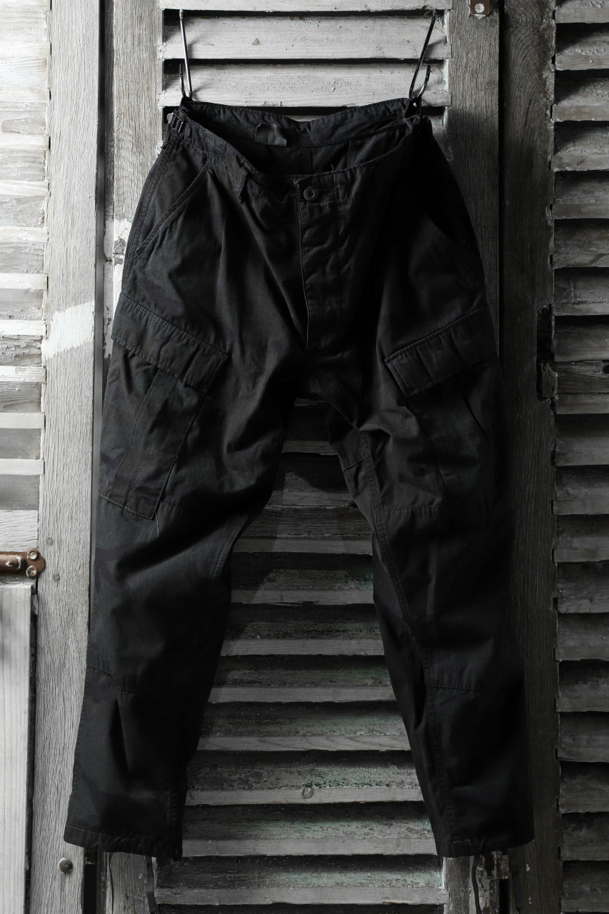 画像をギャラリービューアに読み込む, CHANGES VINTAGE REMAKE MILITARY CARGO TAPERED PANTS / WOODLAND CAMO (CHARCOAL DYED #C)
