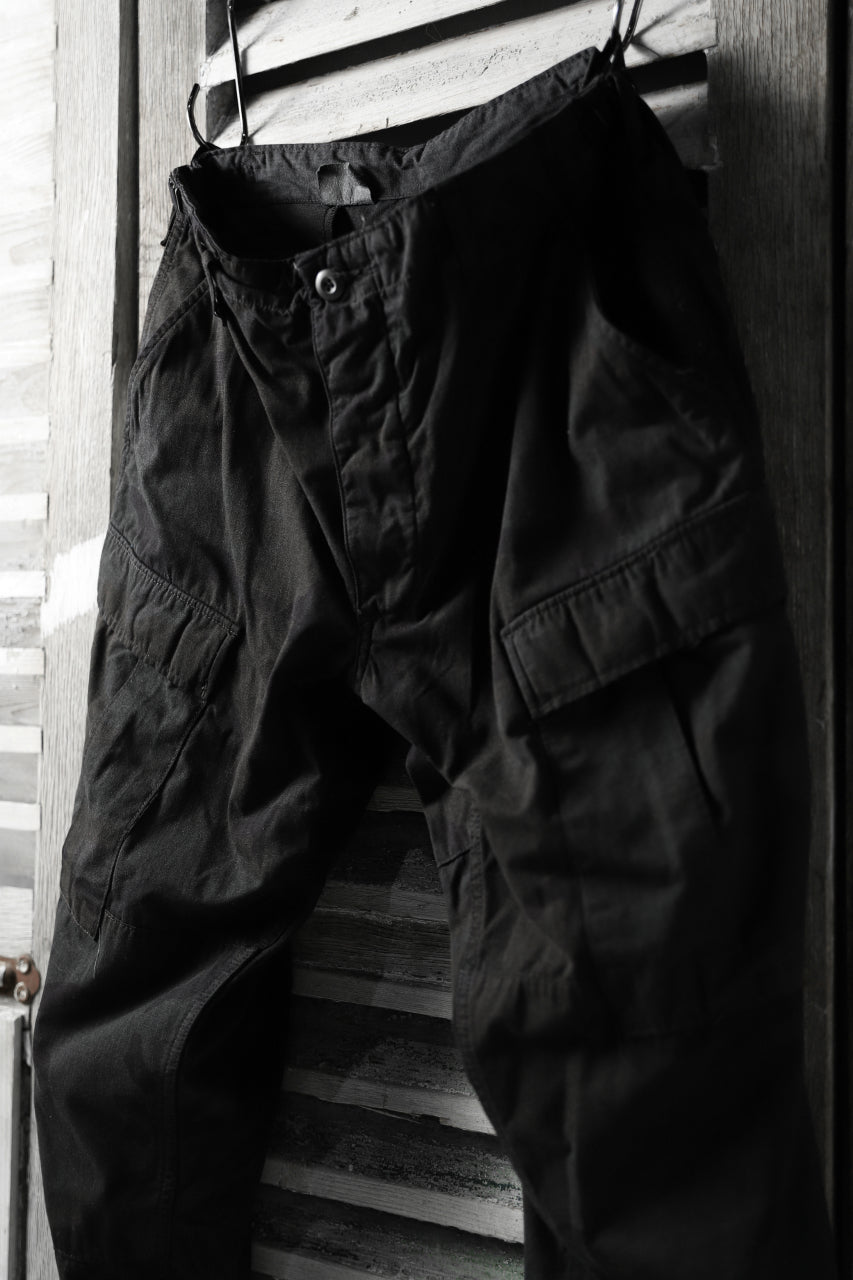 画像をギャラリービューアに読み込む, CHANGES VINTAGE REMAKE MILITARY CARGO TAPERED PANTS / WOODLAND CAMO (CHARCOAL DYED #C)