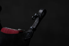 Load image into Gallery viewer, ISAMU KATAYAMA BACKLASH WAIST HANG BAG / DOUBLE-SHOULDER OBJECT DYED (BLACK)