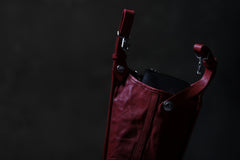 Load image into Gallery viewer, ISAMU KATAYAMA BACKLASH WAIST HANG BAG / DOUBLE-SHOULDER OBJECT DYED (RED)