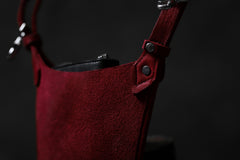 Load image into Gallery viewer, ISAMU KATAYAMA BACKLASH WAIST HANG BAG / DOUBLE-SHOULDER OBJECT DYED (RED)