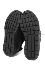 画像をギャラリービューアに読み込む, BORIS BIDJAN SABERI HORSE LEATHER LOW CUT SNEAKER / WASHED AND HAND TREATED "BAMBA2.1" (BLACK)