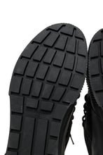 画像をギャラリービューアに読み込む, BORIS BIDJAN SABERI HORSE LEATHER LOW CUT SNEAKER / WASHED & HAND TREATED "BAMBA2.1-SIN" (BLACK)