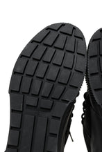 画像をギャラリービューアに読み込む, BORIS BIDJAN SABERI HORSE LEATHER LOW CUT SNEAKER / WASHED AND HAND TREATED "BAMBA2.1" (BLACK)