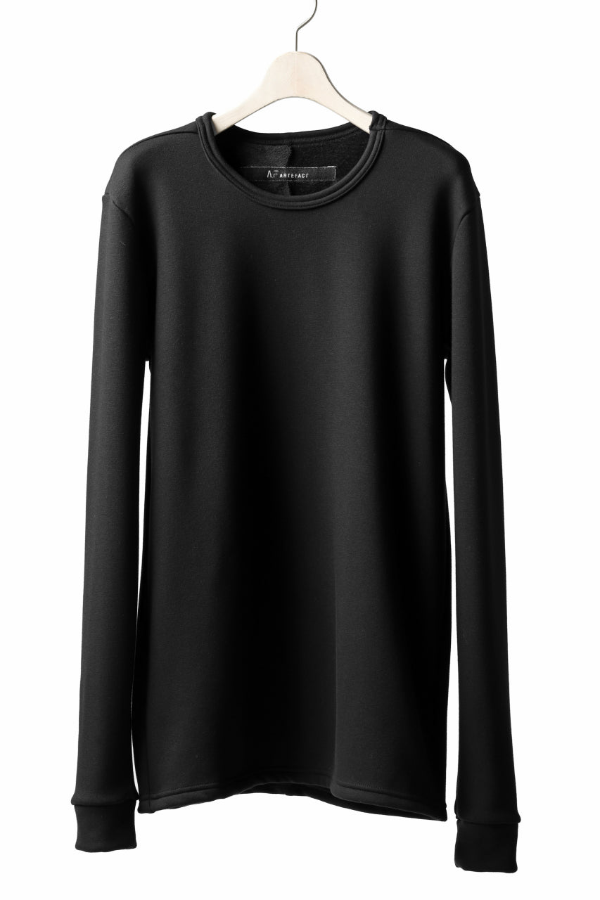画像をギャラリービューアに読み込む, A.F ARTEFACT exclusive SET-IN SLEEVE BASIC TOPS  / BOMBERHEAT® (BLACK)