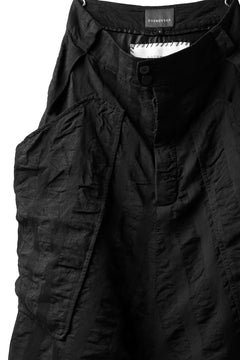 画像をギャラリービューアに読み込む, SOSNOVSKA SQUEEZED STRIPE PANTS (BLACK)