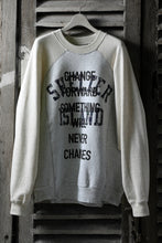 画像をギャラリービューアに読み込む, CHANGES VINTAGE REMAKE RAGLAN-DOLMAN SLEEVE SWEAT SHIRT (GREY x BEIGE)
