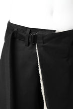 画像をギャラリービューアに読み込む, Y's BANG ON! No.149 2WAY WRAPWAIST PANTS (BLACK)