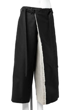 画像をギャラリービューアに読み込む, Y's BANG ON! No.149 2WAY WRAPWAIST PANTS (BLACK)