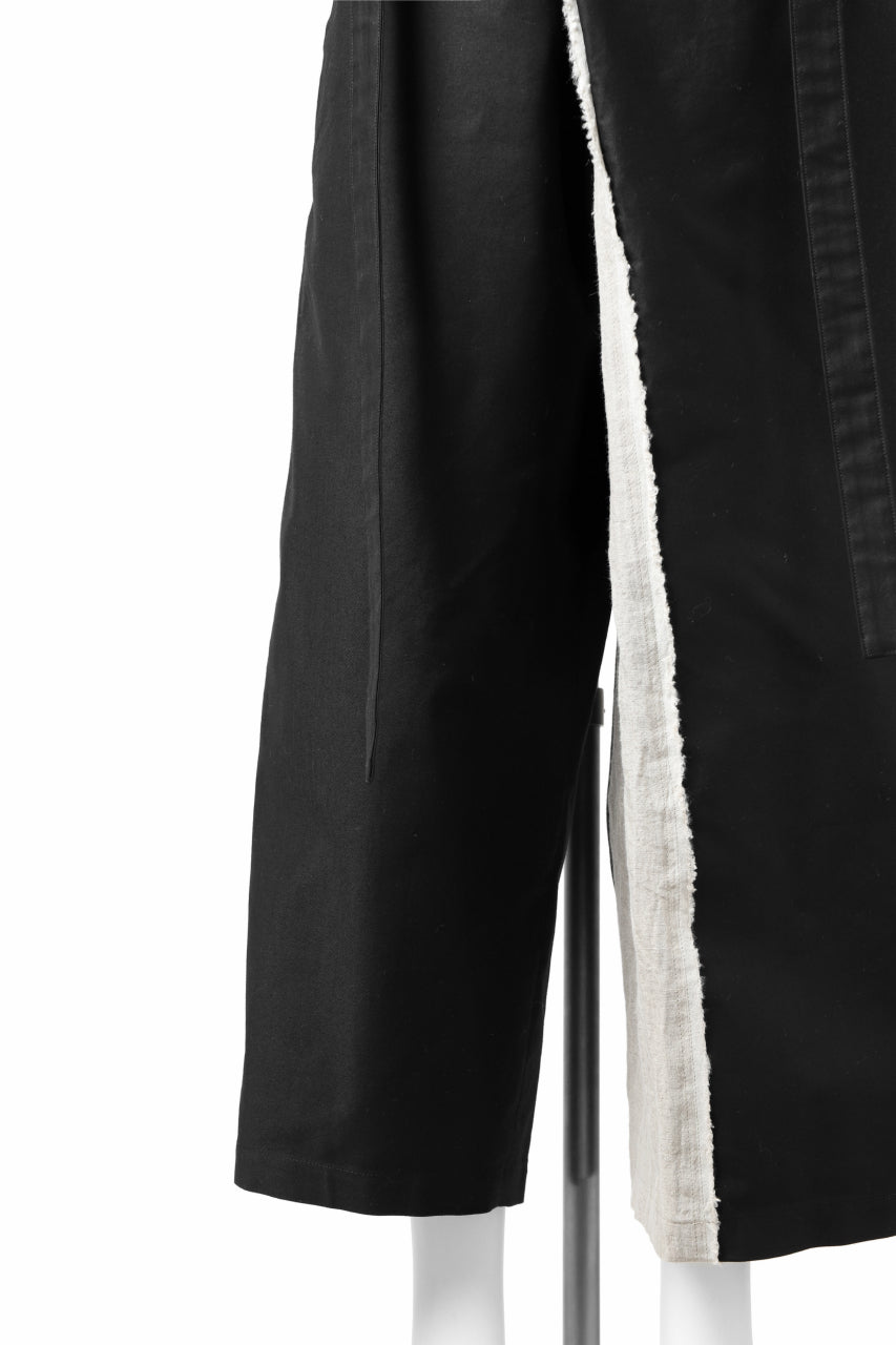 画像をギャラリービューアに読み込む, Y's BANG ON! No.149 2WAY WRAPWAIST PANTS (BLACK)