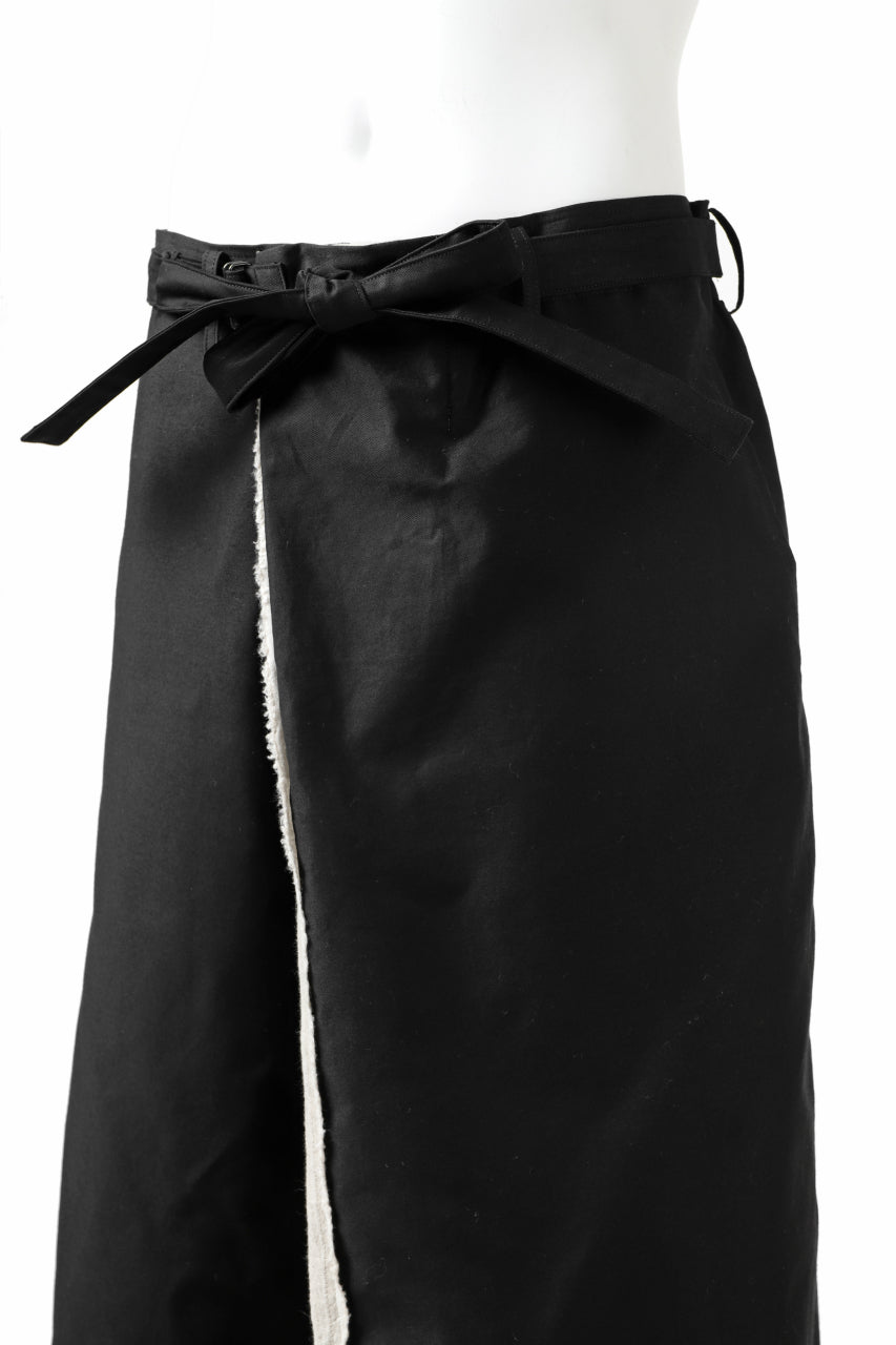 画像をギャラリービューアに読み込む, Y's BANG ON! No.149 2WAY WRAPWAIST PANTS (BLACK)