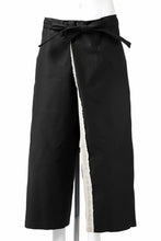画像をギャラリービューアに読み込む, Y's BANG ON! No.149 2WAY WRAPWAIST PANTS (BLACK)