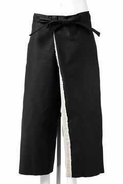 画像をギャラリービューアに読み込む, Y's BANG ON! No.149 2WAY WRAPWAIST PANTS (BLACK)