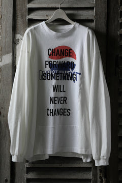画像をギャラリービューアに読み込む, CHANGES VINTAGE REMAKE MULTI PANEL LONG SLEEVE TEE (MULTI WHITE #Pepsi)