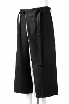 画像をギャラリービューアに読み込む, Y's BANG ON! No.149 2WAY WRAPWAIST PANTS (BLACK)