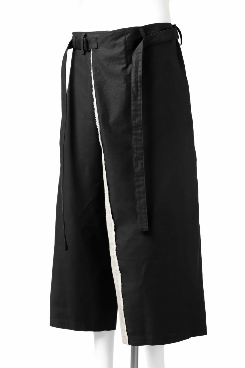 画像をギャラリービューアに読み込む, Y's BANG ON! No.149 2WAY WRAPWAIST PANTS (BLACK)