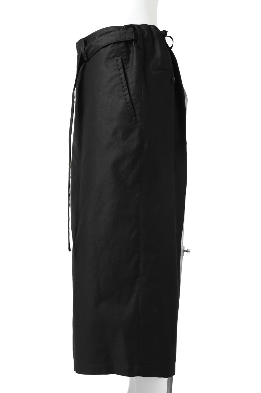 画像をギャラリービューアに読み込む, Y's BANG ON! No.149 2WAY WRAPWAIST PANTS (BLACK)