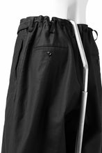 画像をギャラリービューアに読み込む, Y's BANG ON! No.149 2WAY WRAPWAIST PANTS (BLACK)