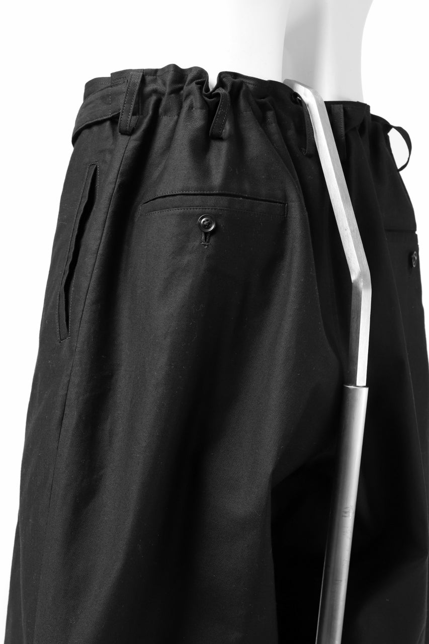画像をギャラリービューアに読み込む, Y's BANG ON! No.149 2WAY WRAPWAIST PANTS (BLACK)