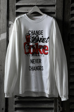 画像をギャラリービューアに読み込む, CHANGES VINTAGE REMAKE MULTI PANEL LONG SLEEVE TEE (MULTI WHITE #Coke)