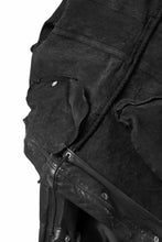 画像をギャラリービューアに読み込む, ISAMU KATAYAMA BACKLASH MODS COAT / GOAT LEATHER (GARMENT+SPRAY DYED / BLACK)