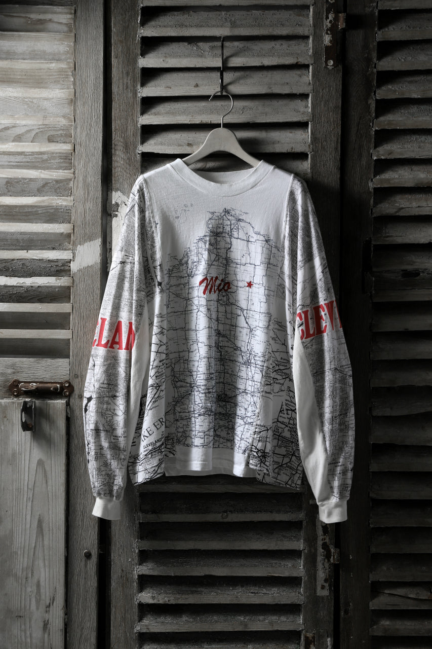 画像をギャラリービューアに読み込む, CHANGES VINTAGE REMAKE QUARTET PANEL LONG SLEEVE TEE (MULTI WHITE #map)
