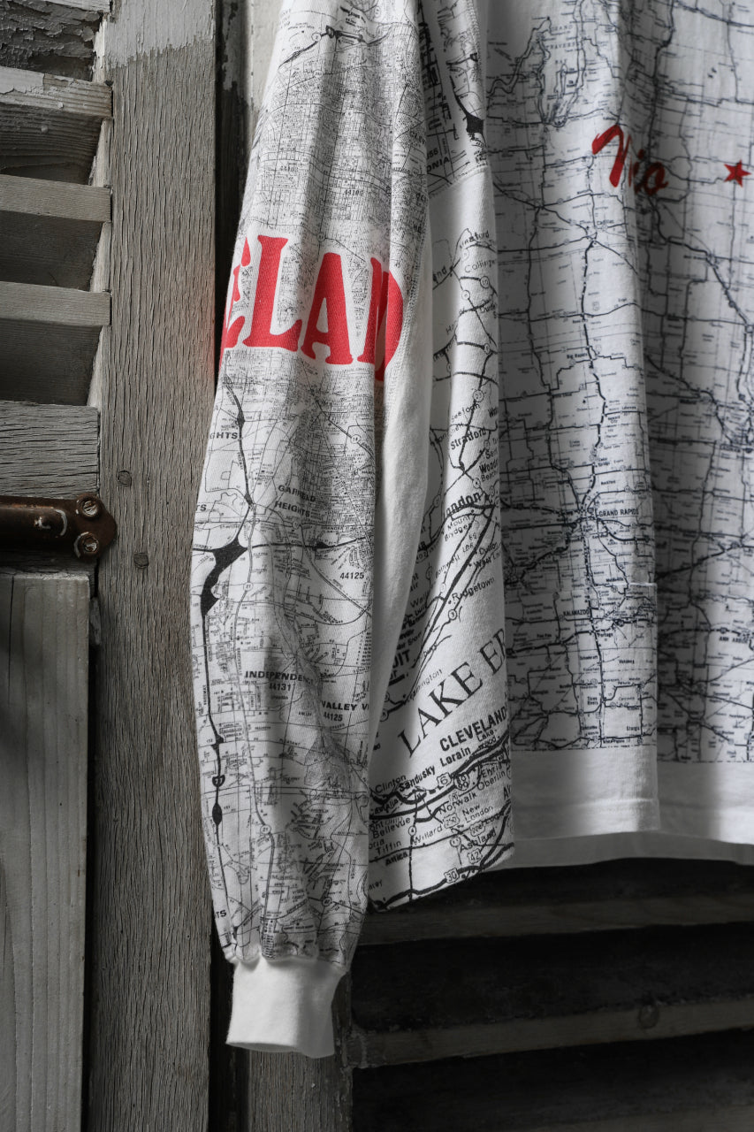 画像をギャラリービューアに読み込む, CHANGES VINTAGE REMAKE QUARTET PANEL LONG SLEEVE TEE (MULTI WHITE #map)