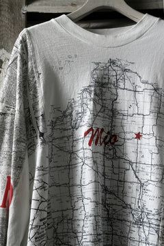 画像をギャラリービューアに読み込む, CHANGES VINTAGE REMAKE QUARTET PANEL LONG SLEEVE TEE (MULTI WHITE #map)