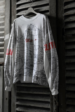 画像をギャラリービューアに読み込む, CHANGES VINTAGE REMAKE QUARTET PANEL LONG SLEEVE TEE (MULTI WHITE #map)