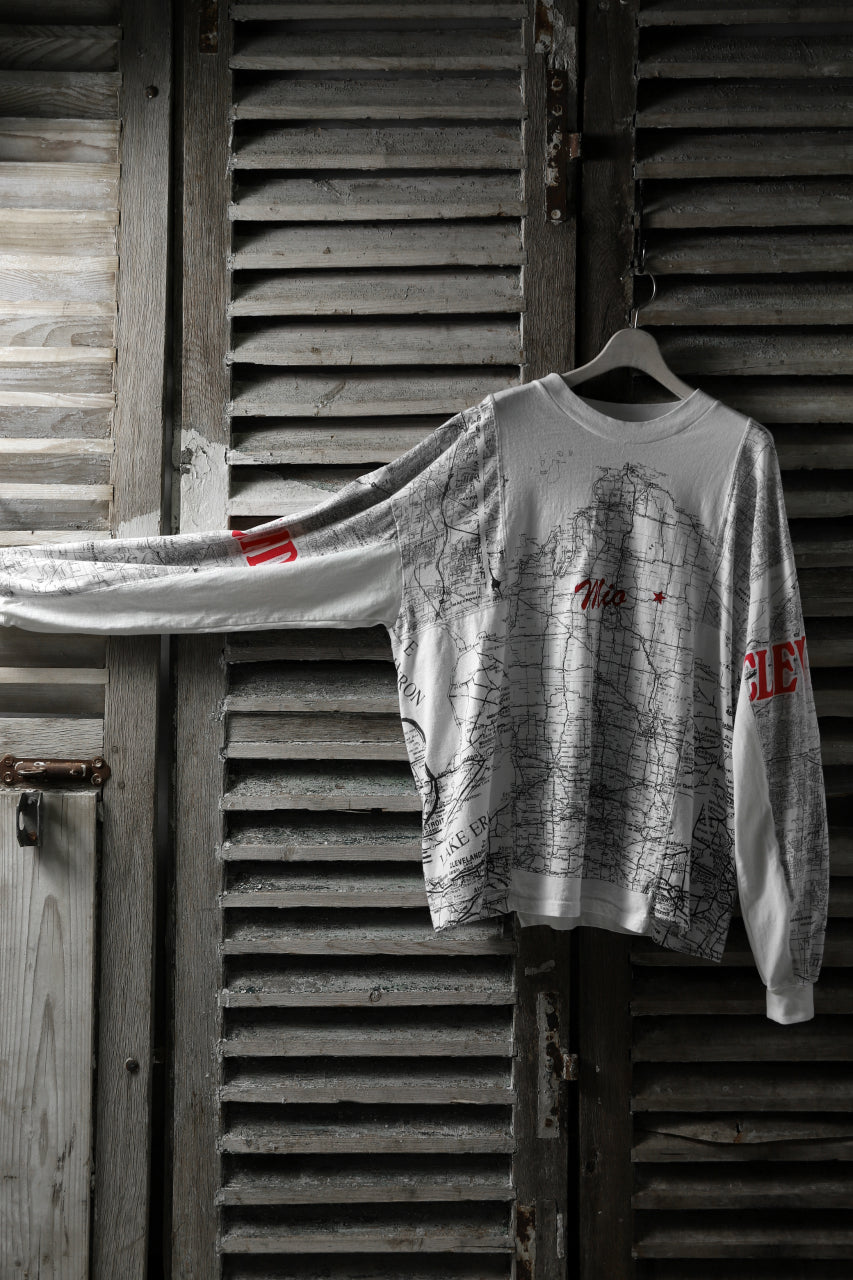 画像をギャラリービューアに読み込む, CHANGES VINTAGE REMAKE QUARTET PANEL LONG SLEEVE TEE (MULTI WHITE #map)