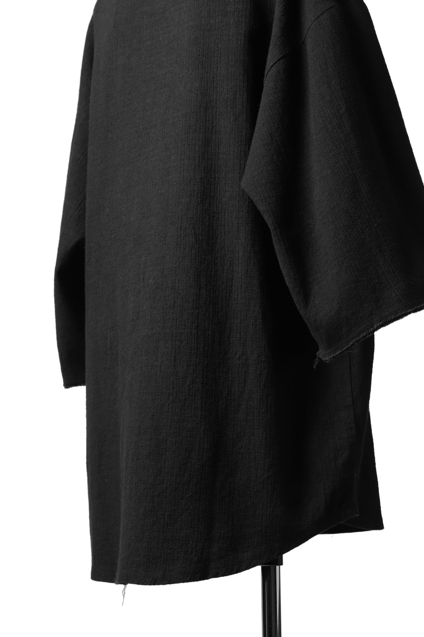 画像をギャラリービューアに読み込む, ISAMU KATAYAMA BACKLASH PULLOVER SHIRT / PRIPERA WOVEN (BLACK)