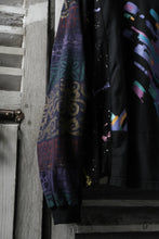 画像をギャラリービューアに読み込む, CHANGES VINTAGE REMAKE QUARTET PANEL LONG SLEEVE TEE (MULTI BLACK #A)