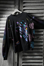 画像をギャラリービューアに読み込む, CHANGES VINTAGE REMAKE QUARTET PANEL LONG SLEEVE TEE (MULTI BLACK #A)