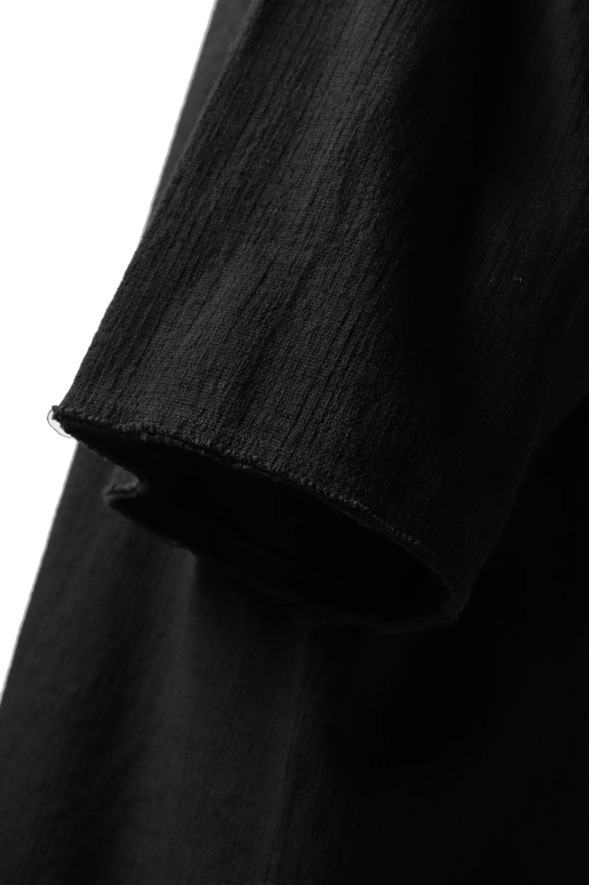 画像をギャラリービューアに読み込む, ISAMU KATAYAMA BACKLASH PULLOVER SHIRT / PRIPERA WOVEN (BLACK)