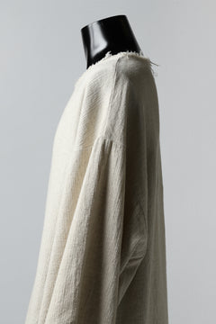 画像をギャラリービューアに読み込む, ISAMU KATAYAMA BACKLASH PULLOVER SHIRT / PRIPERA WOVEN (BEIGE)