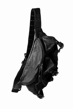 Load image into Gallery viewer, ISAMU KATAYAMA BACKLASH "DoubleShoulder" MIL-BAG (BLACK)