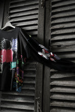 画像をギャラリービューアに読み込む, CHANGES VINTAGE REMAKE QUARTET PANEL LONG SLEEVE TEE (MULTI BLACK #B)
