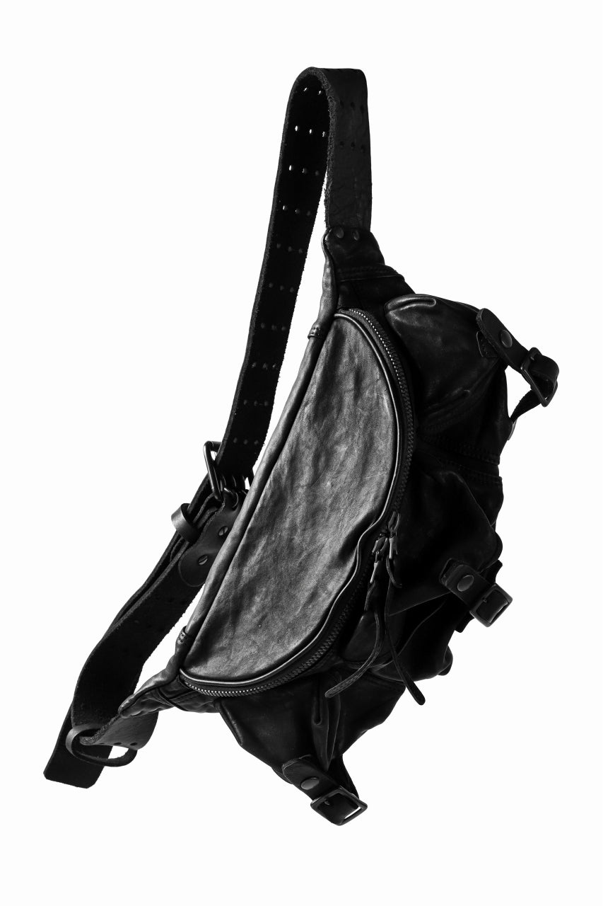 Load image into Gallery viewer, ISAMU KATAYAMA BACKLASH "DoubleShoulder" MIL-BAG (BLACK)