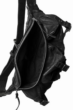 Load image into Gallery viewer, ISAMU KATAYAMA BACKLASH "DoubleShoulder" MIL-BAG (BLACK)
