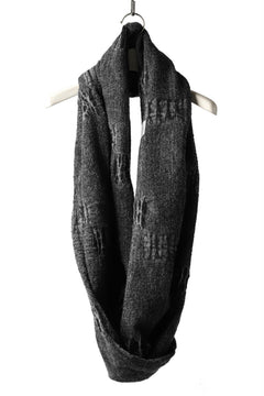 画像をギャラリービューアに読み込む, KLASICA SOULO TWIST SEWN SNOOD / TECH INTERSIA PILE (MIX GREY)