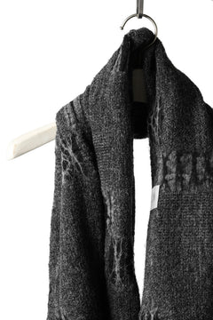 画像をギャラリービューアに読み込む, KLASICA SOULO TWIST SEWN SNOOD / TECH INTERSIA PILE (MIX GREY)