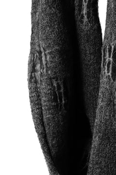 画像をギャラリービューアに読み込む, KLASICA SOULO TWIST SEWN SNOOD / TECH INTERSIA PILE (MIX GREY)