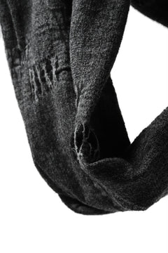 画像をギャラリービューアに読み込む, KLASICA SOULO TWIST SEWN SNOOD / TECH INTERSIA PILE (MIX GREY)
