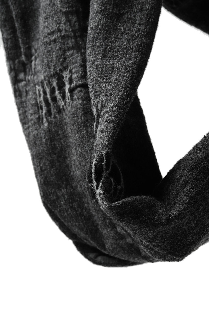 画像をギャラリービューアに読み込む, KLASICA SOULO TWIST SEWN SNOOD / TECH INTERSIA PILE (MIX GREY)
