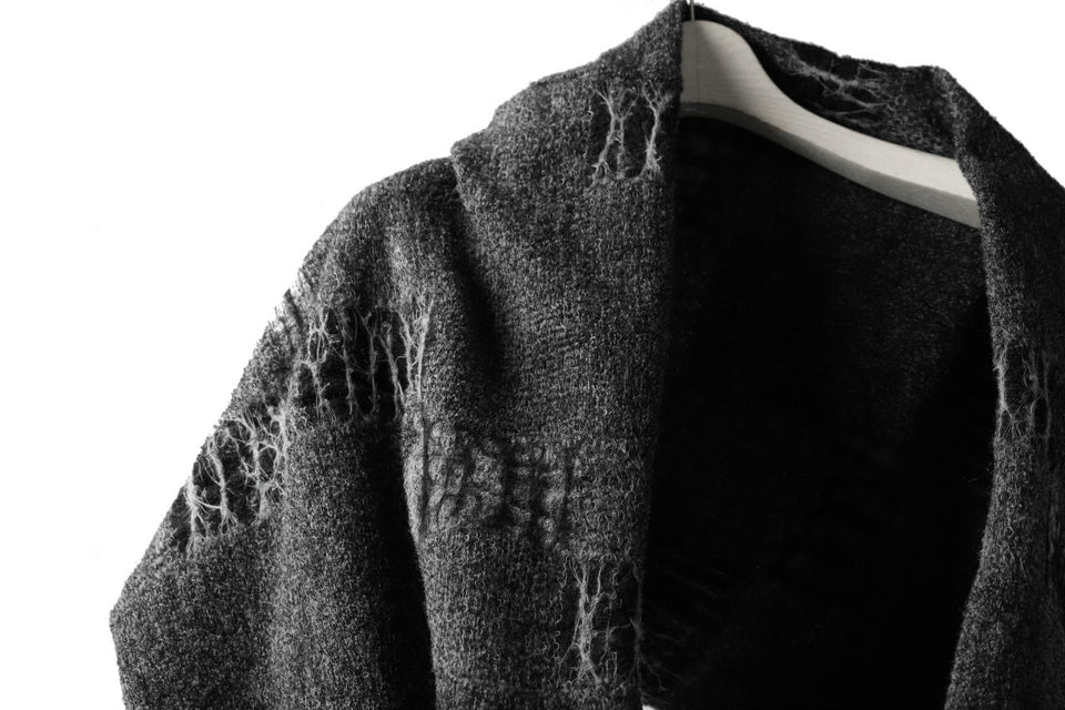 画像をギャラリービューアに読み込む, KLASICA SOULO TWIST SEWN SNOOD / TECH INTERSIA PILE (MIX GREY)