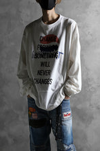 画像をギャラリービューアに読み込む, CHANGES VINTAGE REMAKE MULTI PANEL LONG SLEEVE TEE (MULTI WHITE #Pepsi)