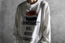 画像をギャラリービューアに読み込む, CHANGES VINTAGE REMAKE MULTI PANEL LONG SLEEVE TEE (MULTI WHITE #Pepsi)